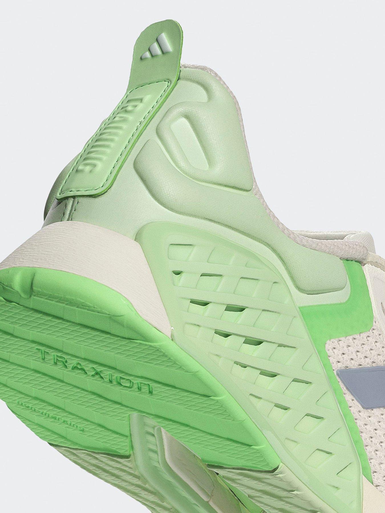 Image 7 of 7 of adidas Womens Training Dropset 3 Trainers - Silver/Green/Lime