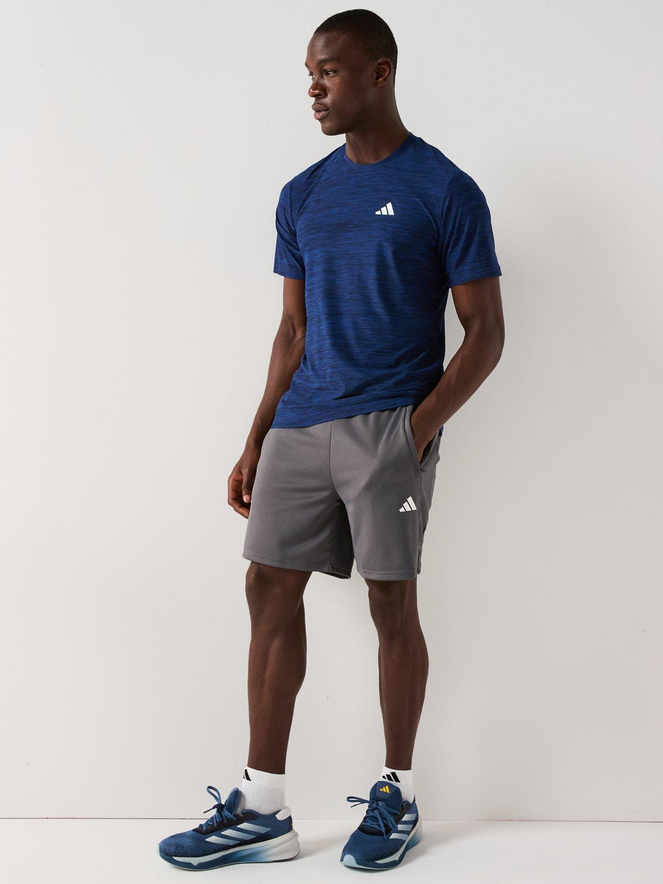 Image 3 of 6 of adidas Mens Training Essentials AEROREADY Stretch T-Shirt - Blue