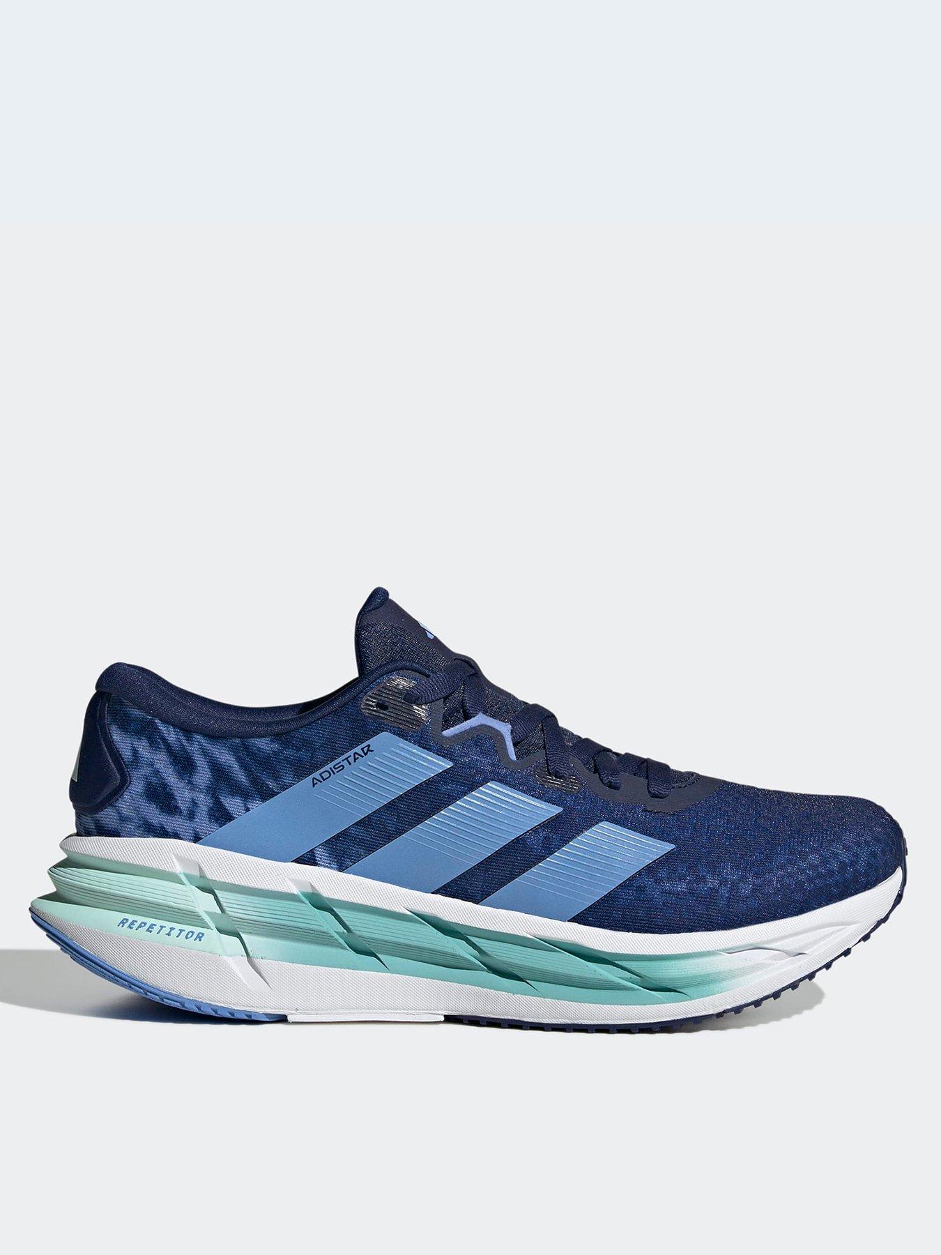 undefined Mens Running Adistar 4 Trainers - Navy