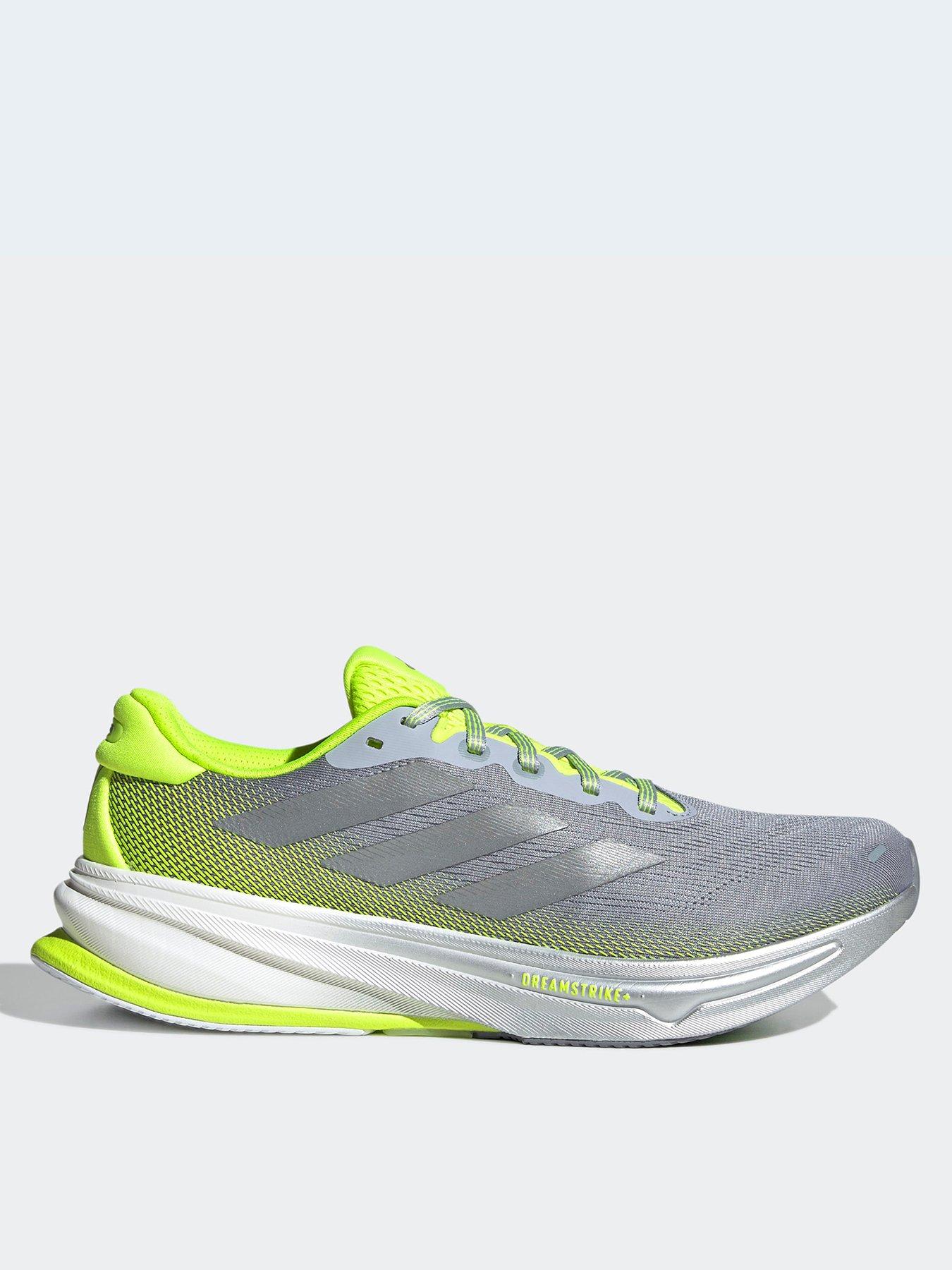 undefined Mens Running Supernova Rise 2 Trainers - Silver