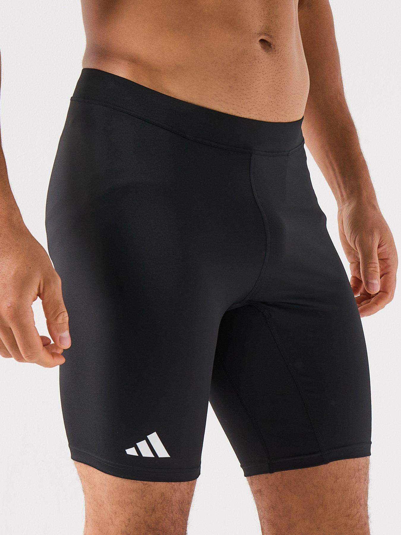 Image 4 of 6 of adidas Mens Running Adizero Shorts - Black