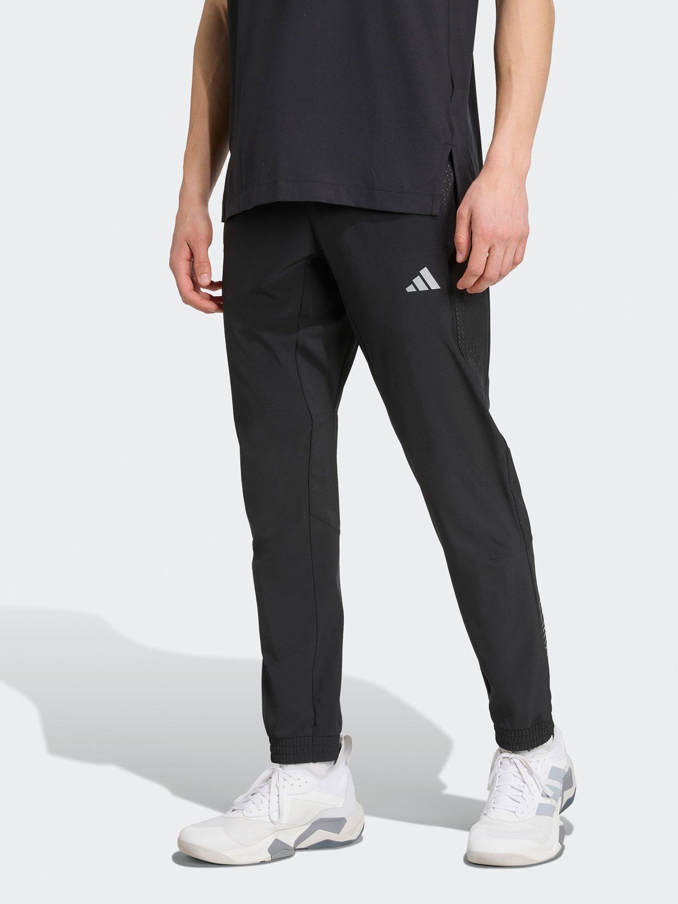 adidas Mens Training Tech Pants - Black