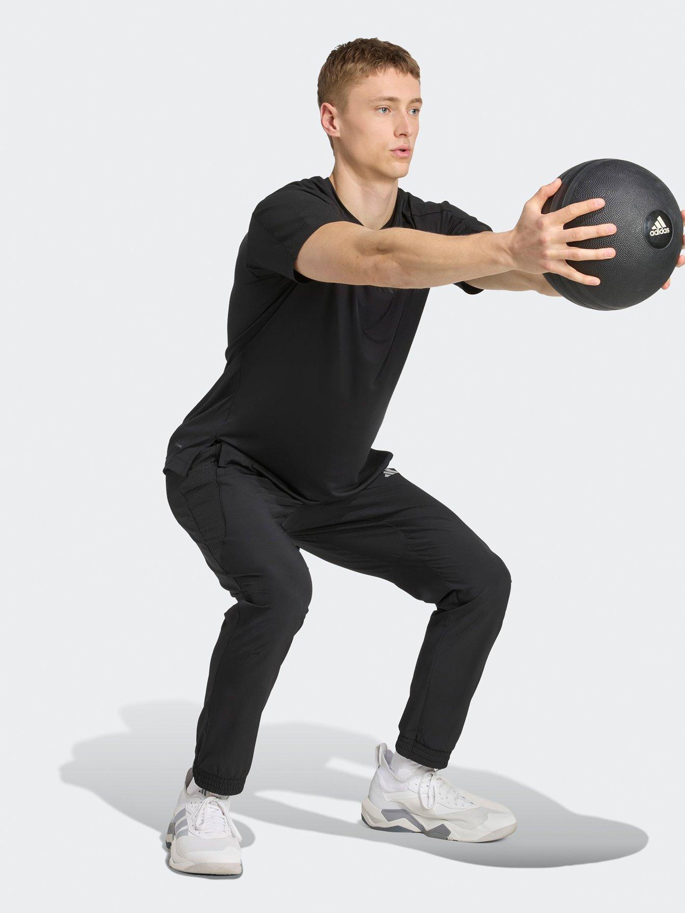 Image 3 of 5 of adidas Mens Training Tech Pants - Black