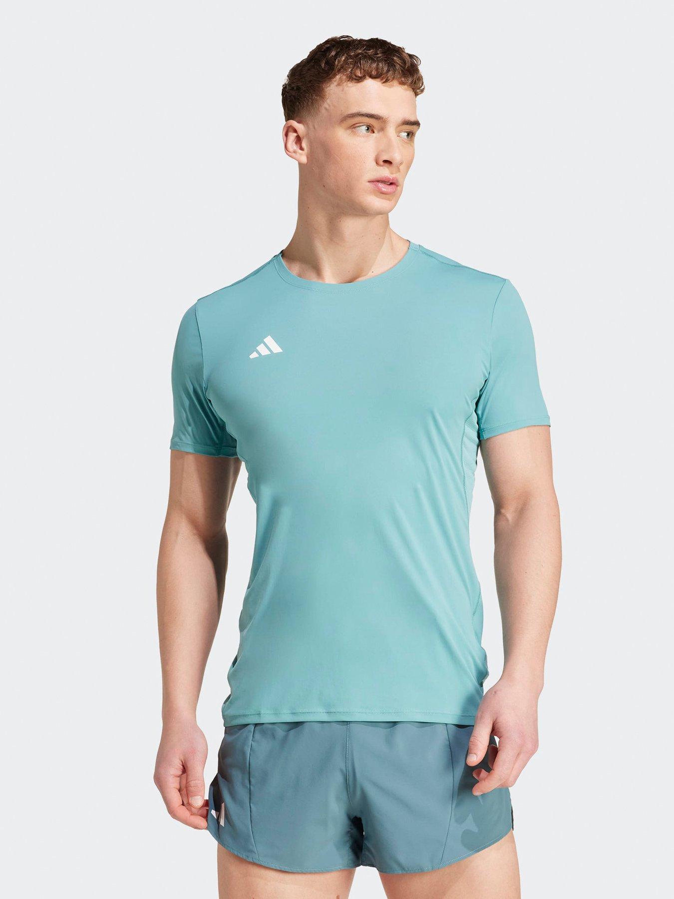 undefined Mens Running Adizero T-shirt - Green