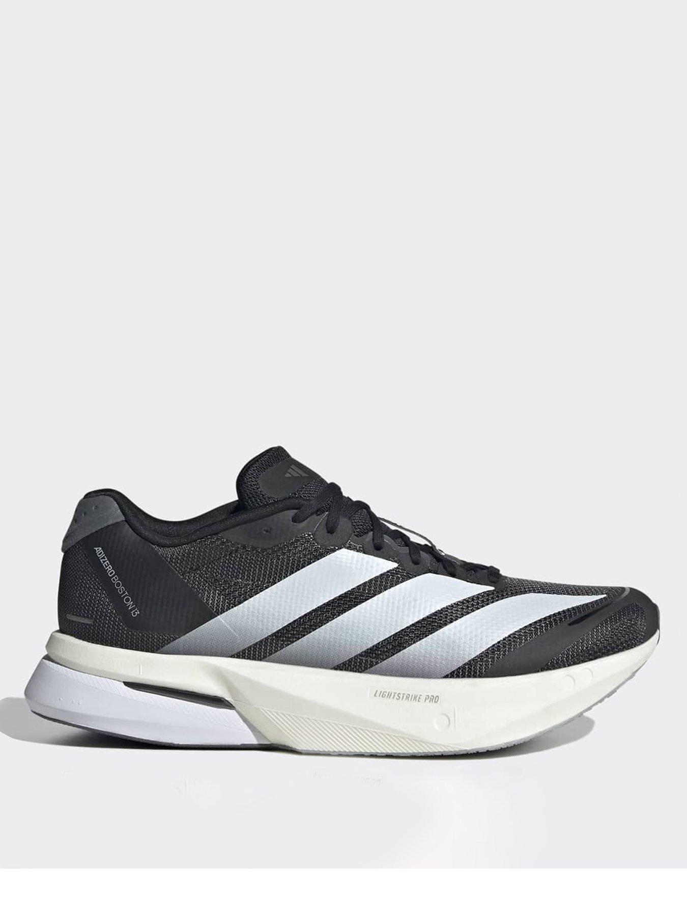 undefined Womens Running Adizero Boston 13 Trainers - Black/White