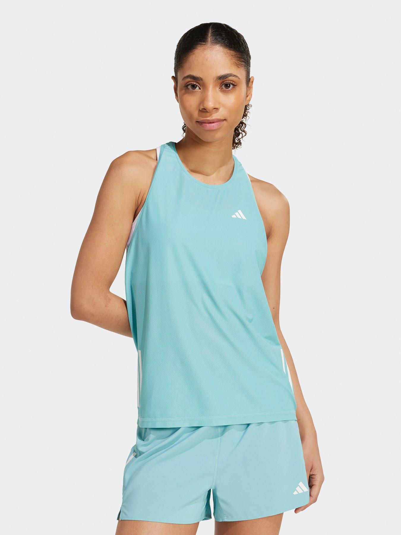 undefined Womens Running Own The Run Tank - Green