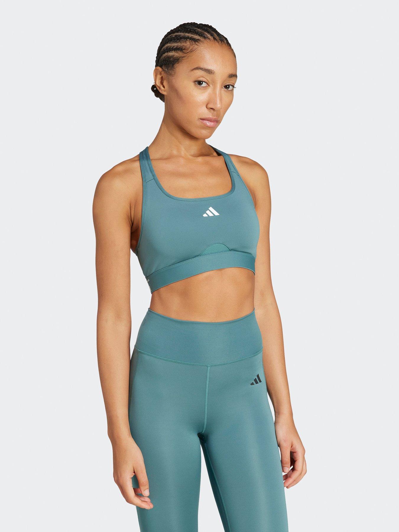 undefined Womens Training Light Support Sports Bra - Green