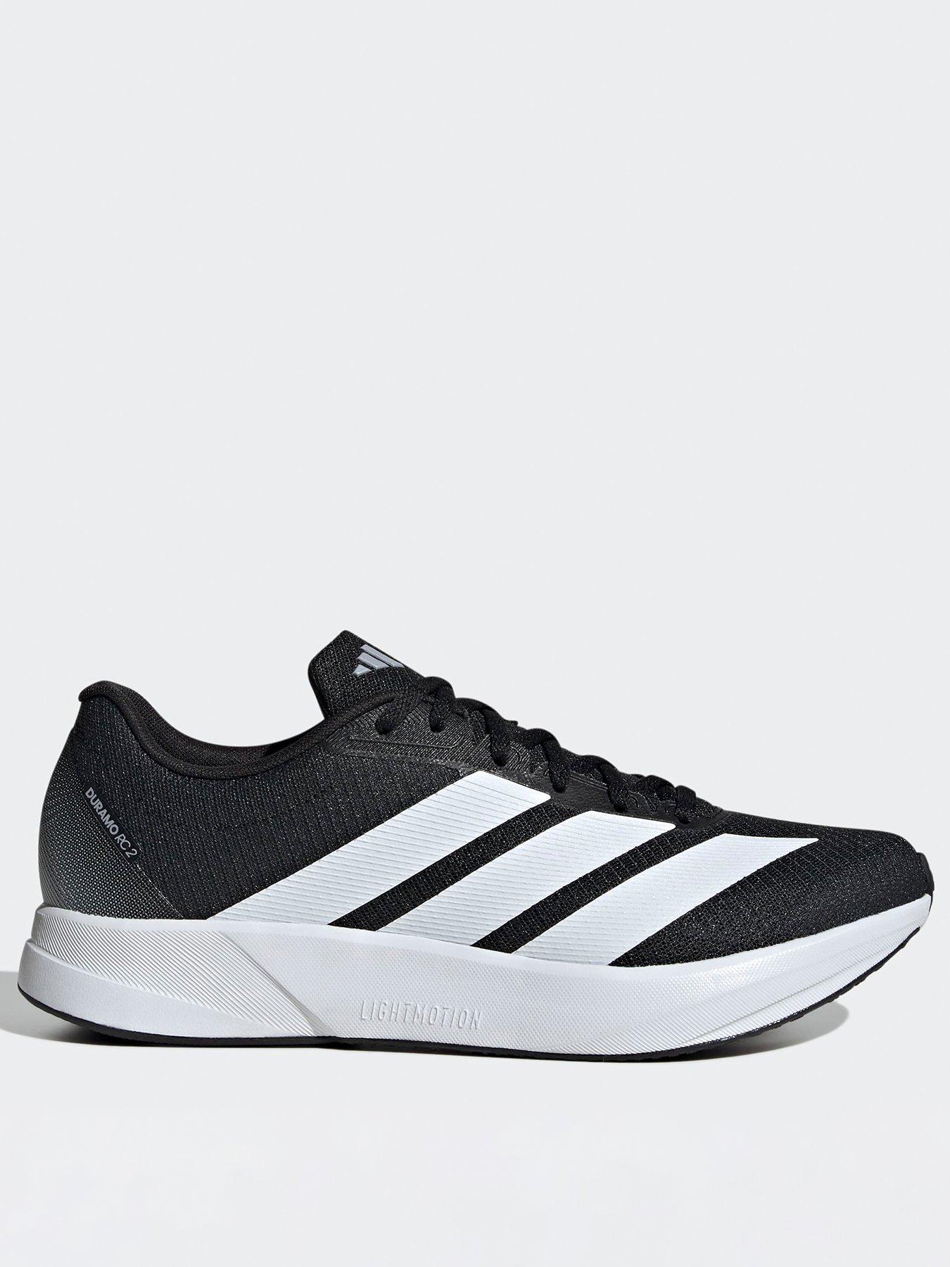 adidas Mens Running Duramo Rc2 Trainers, Core Black/Ft White/Halo Silve, Size 11, Men