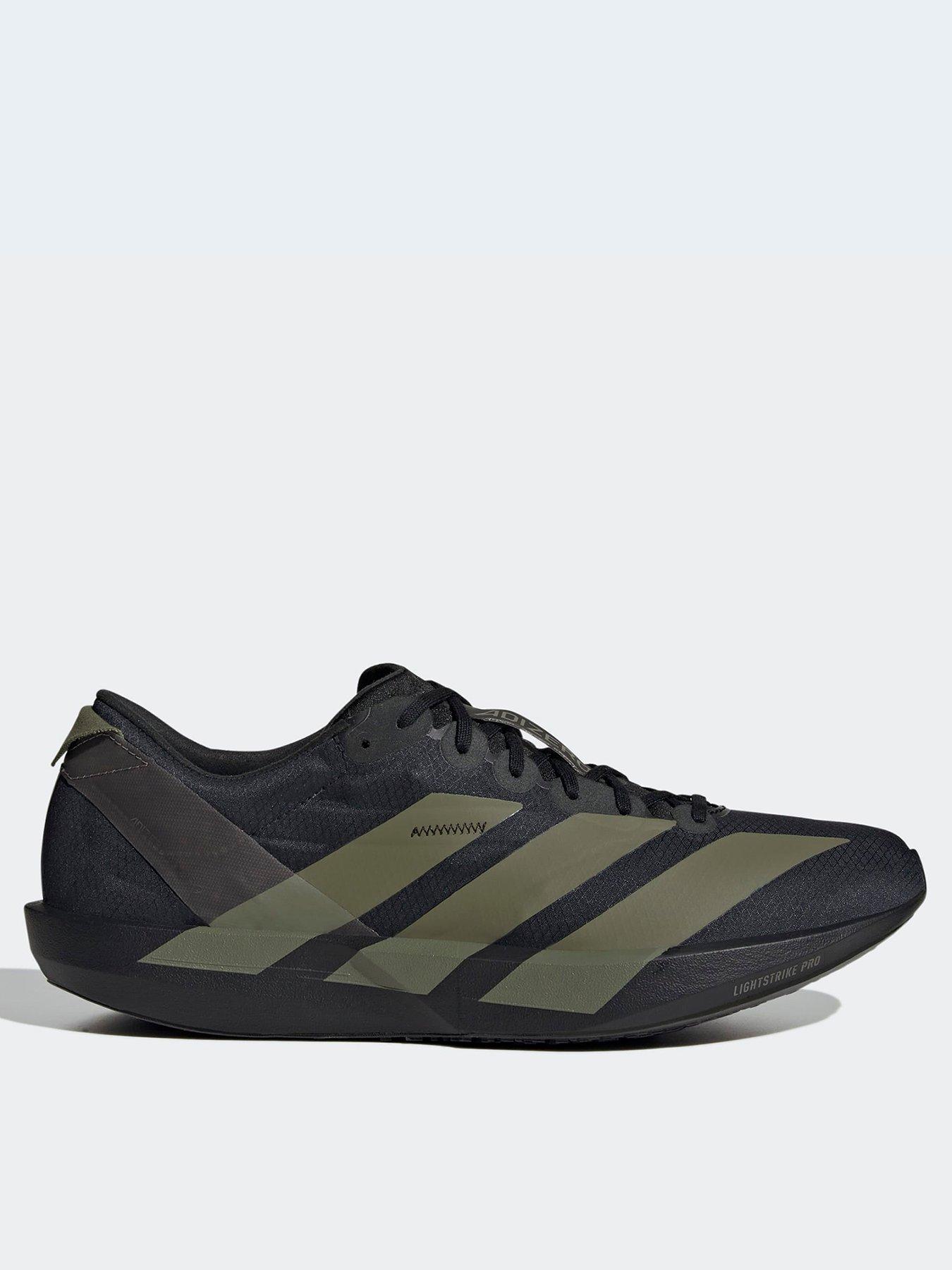 undefined Mens Running Adizero Adios 9 Trainers - Black