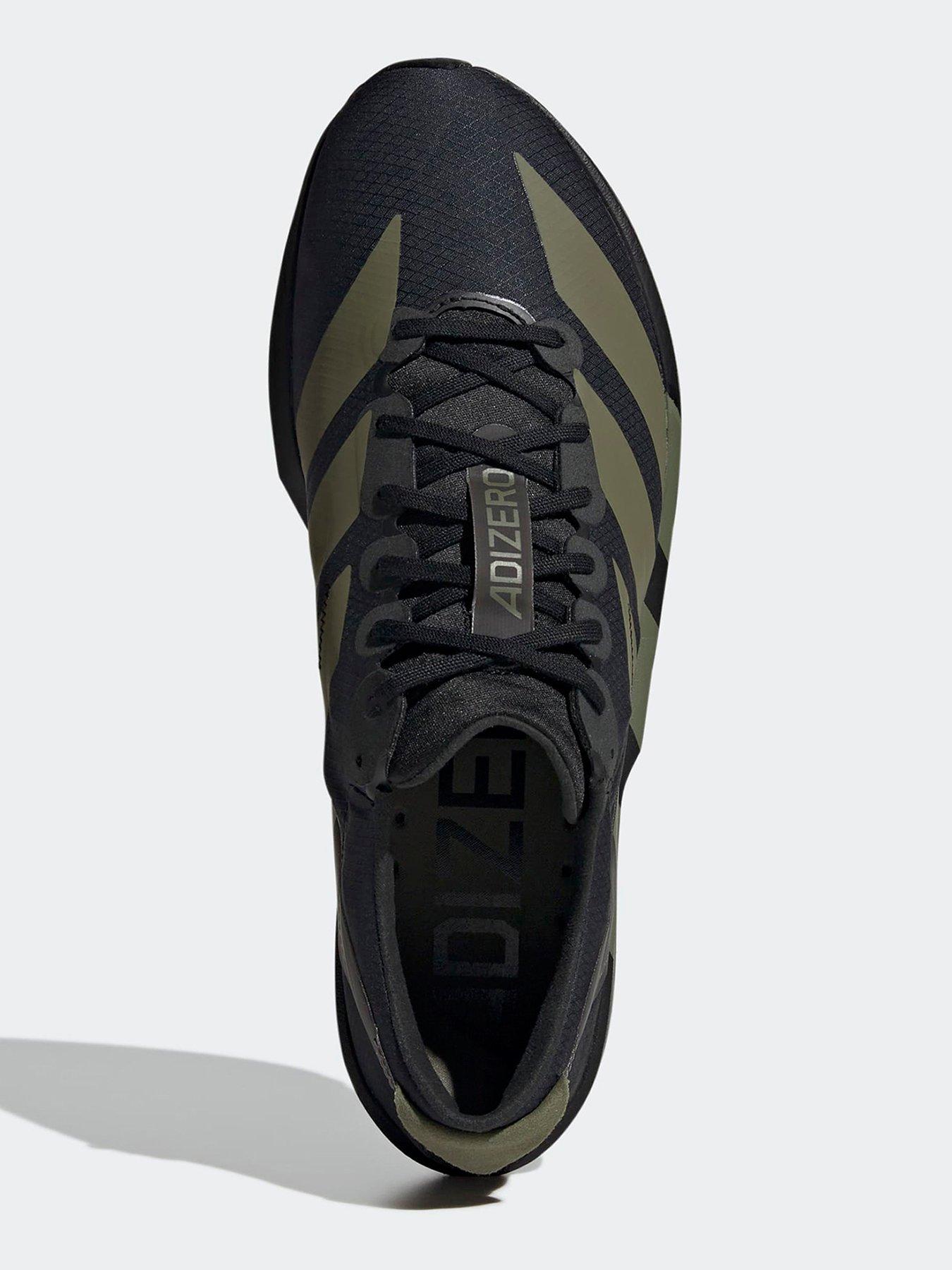 Image 4 of 7 of adidas Mens Running Adizero Adios 9 Trainers - Black