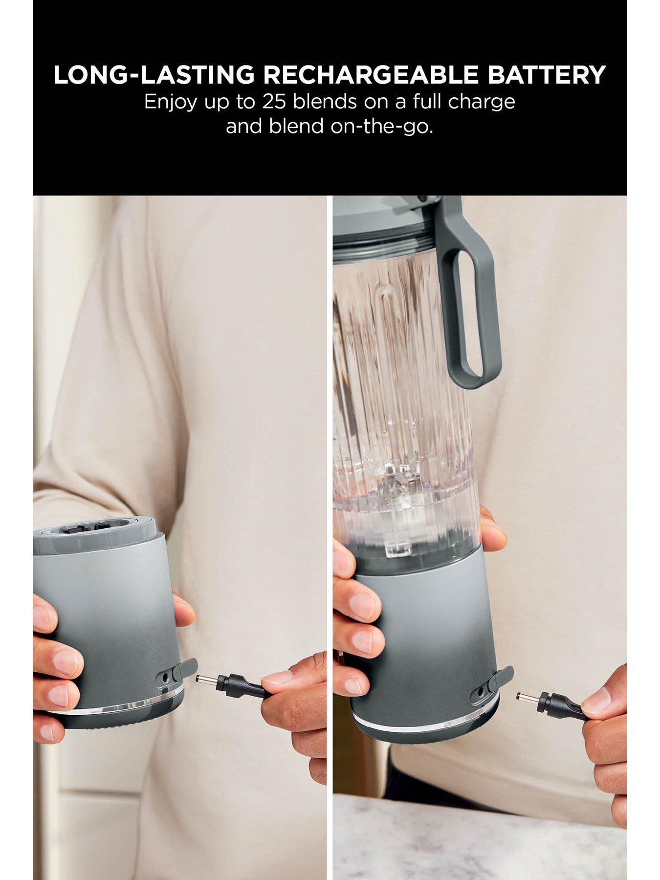 Image 2 of 7 of NINJA Blast Cordless Portable Blender - Silver