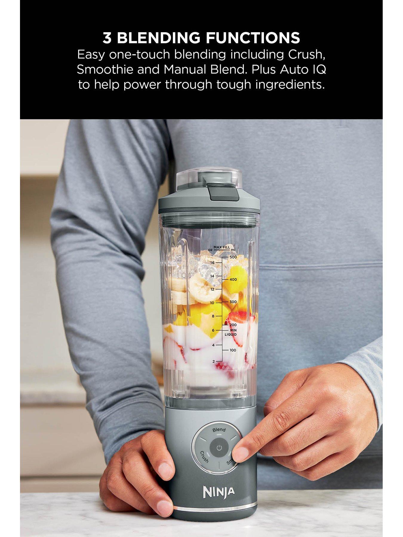 Image 4 of 7 of NINJA Blast Cordless Portable Blender - Silver