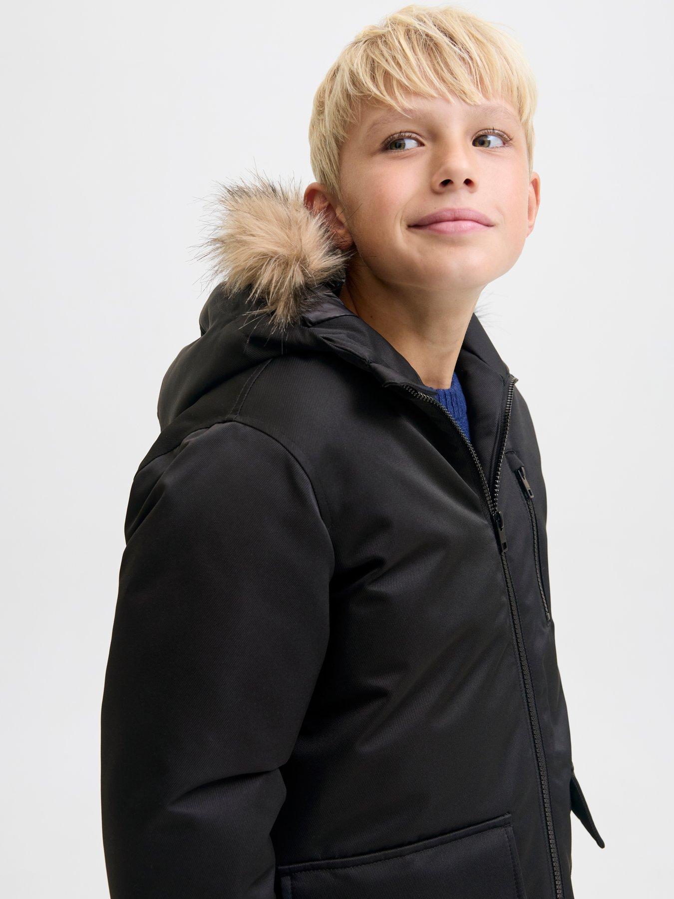 Giacca Bambino A2Z 4 Kids Con Pelliccia Arcobaleno - Parka Con