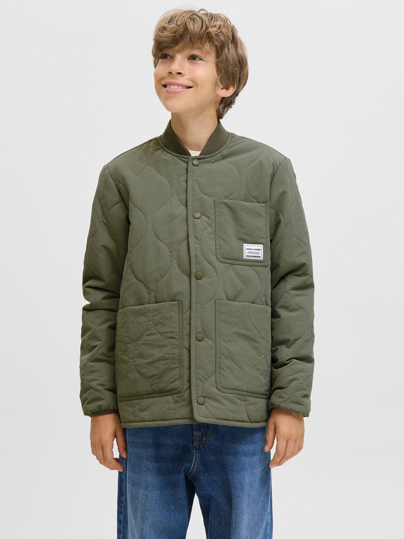 undefined Boys Hero Liner Jacket - Dusty Olive