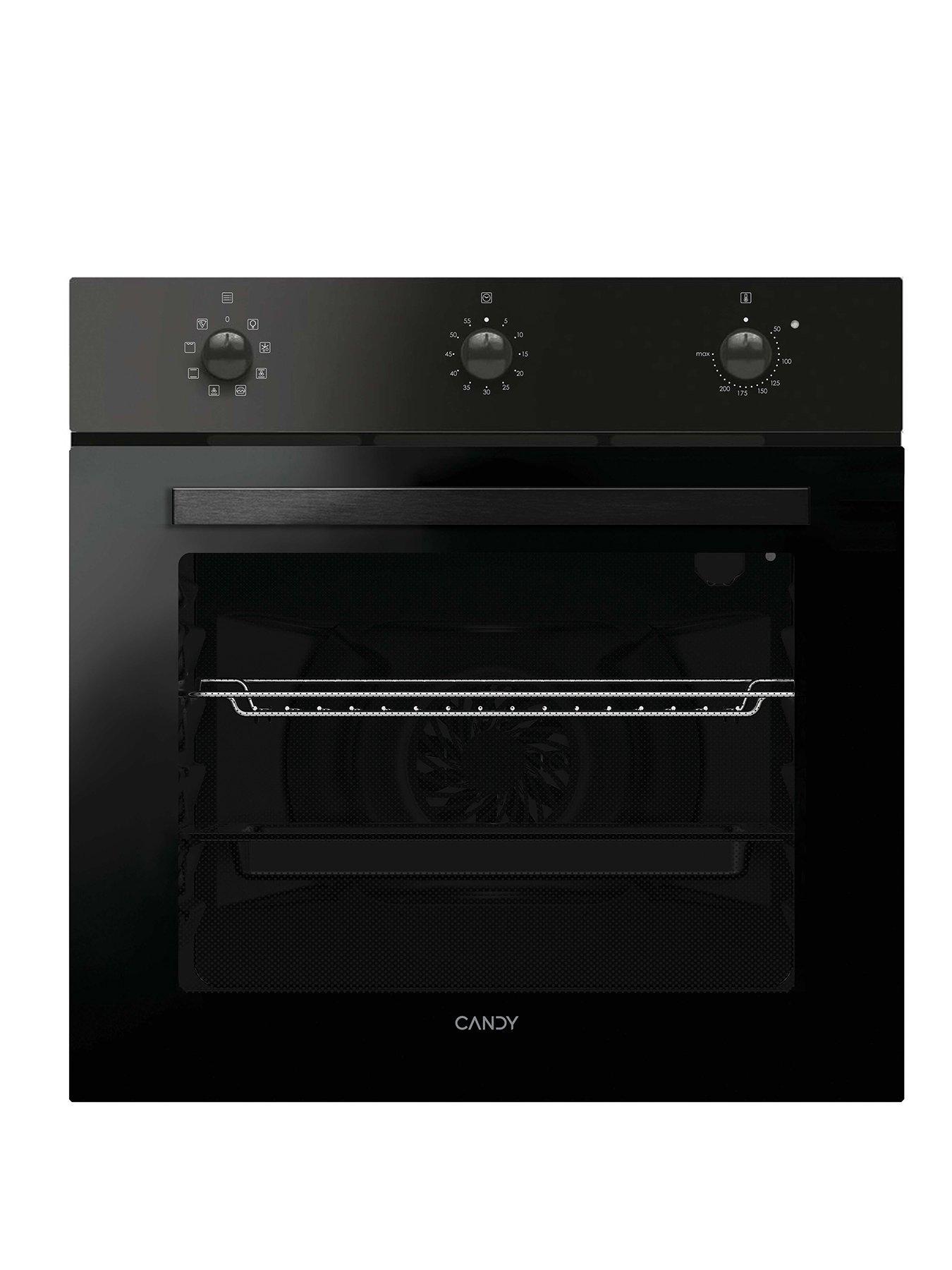 Candy F MCIDC N602/CA Built-In, Electric, Multifunctional Oven, 65L Capacity, A+ Rated - Black