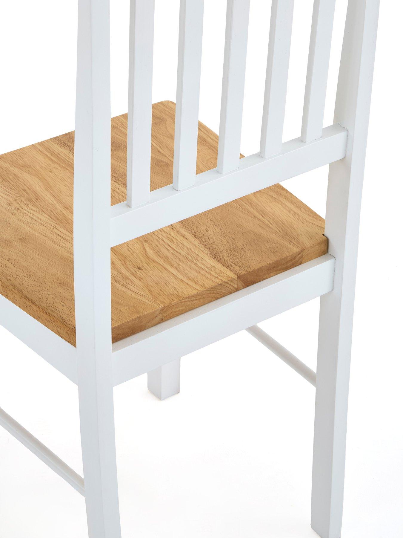 Image 7 of 7 of Very Home Michigan Drop Leaf Round Dining Table &amp; 4 Michigan Chairs - FSC&reg;&nbsp;Certified