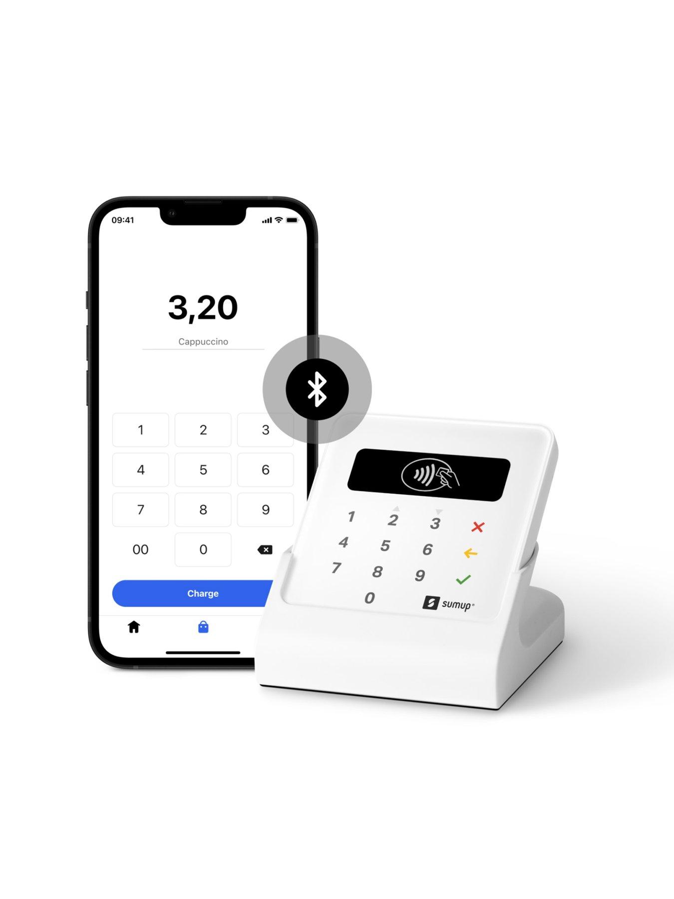 Image 4 of 7 of SumUp Air Card Payment Terminal &amp; Charging Station Bundle