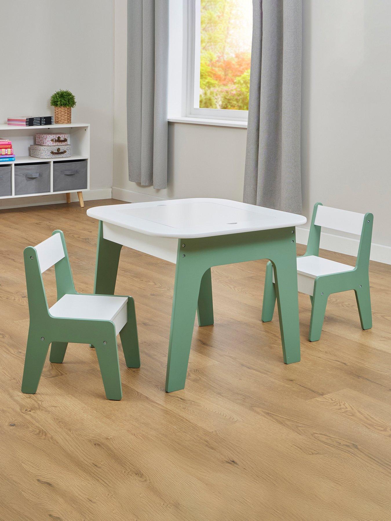 Image 4 of 7 of Liberty House Kids 4-in-1 Play Table and Two Chairs Set