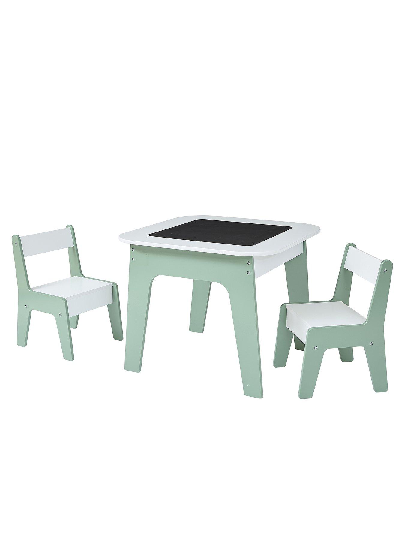 Image 5 of 7 of Liberty House Kids 4-in-1 Play Table and Two Chairs Set