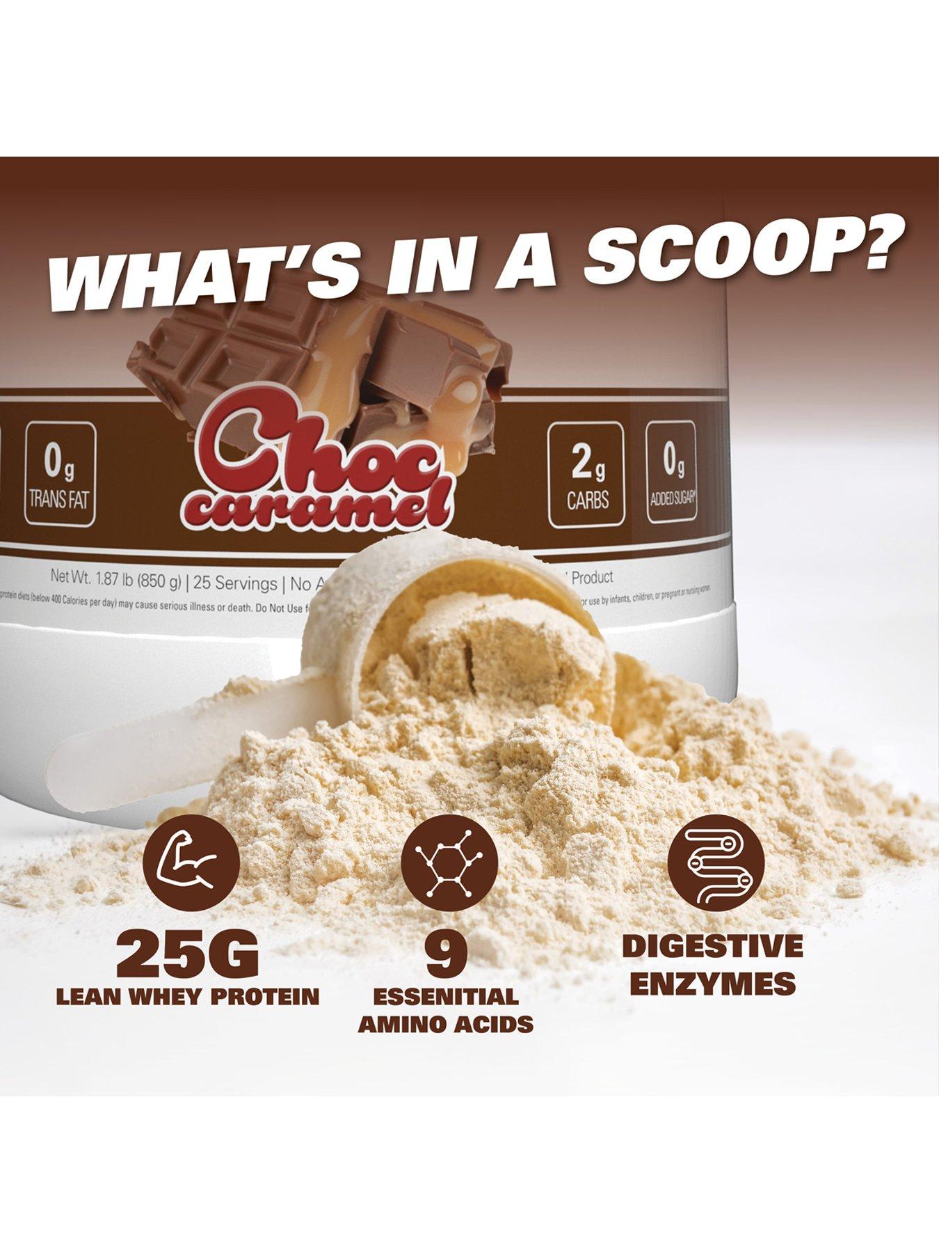 Image 4 of 5 of EHP Labs OxyWhey Lean Wellness Protein Chocolate Caramello 2lb