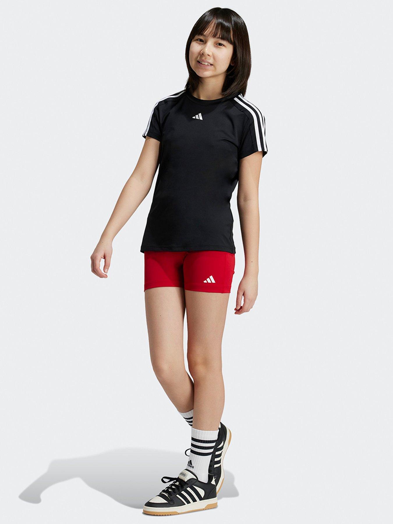 adidas Sportswear Junior Girls Shorts Team Power Red Very