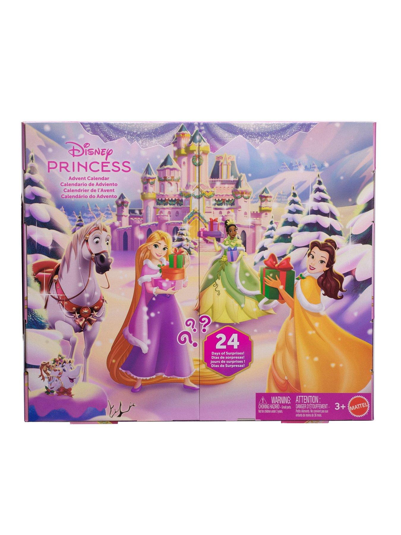 Image 6 of 7 of Disney Princess Disney Princess Advent Calendar with 24 Days of Gifts, Including 3 Small Dolls, 3 Friends &amp; 22 Accy