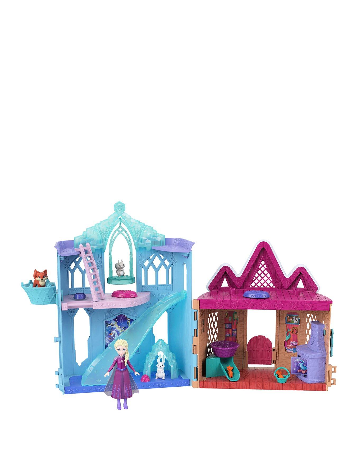 undefined Winter Animal Fun Playset with Elsa Small Doll, 3 Animal Friends  &  8 Accessories