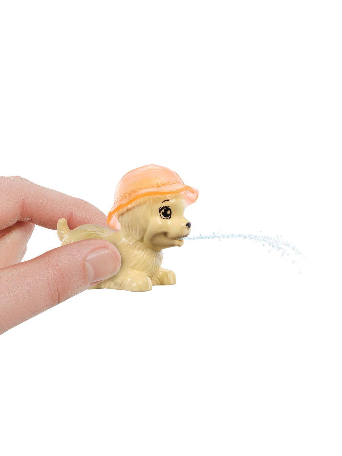Image 5 of 6 of Barbie Puppy Pool Party Playset with Doll, Pool, Doghouse &amp; Slide, 2 Pet Figures &amp; 6 Accessories