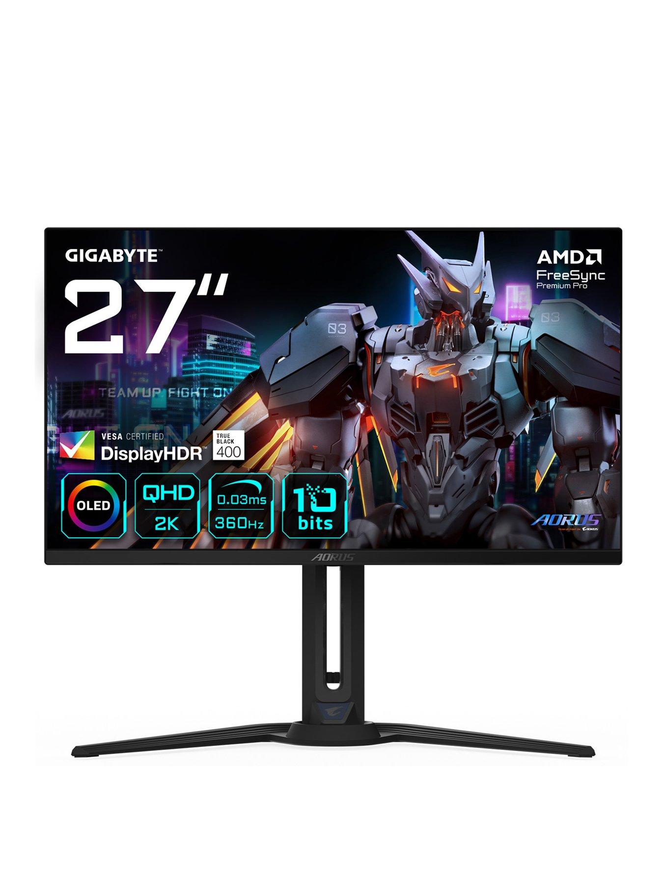 GIGABYTE AORUS FO27Q3 EK Gaming Monitor - 27in QHD, QD-OLED