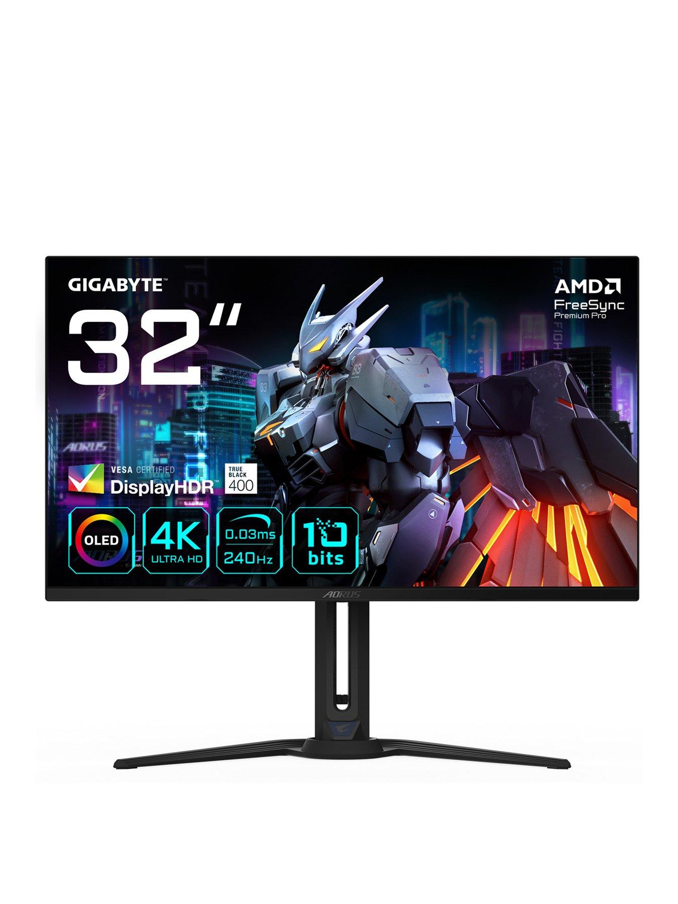GIGABYTE AORUS FO32U2 Gaming Monitor - 32in 4K Ultra HD, QD-OLED