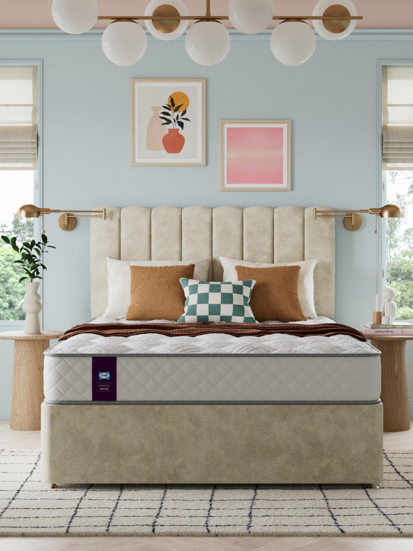 undefined Advantage Deluxe Geltex Mattress - Med/Firm