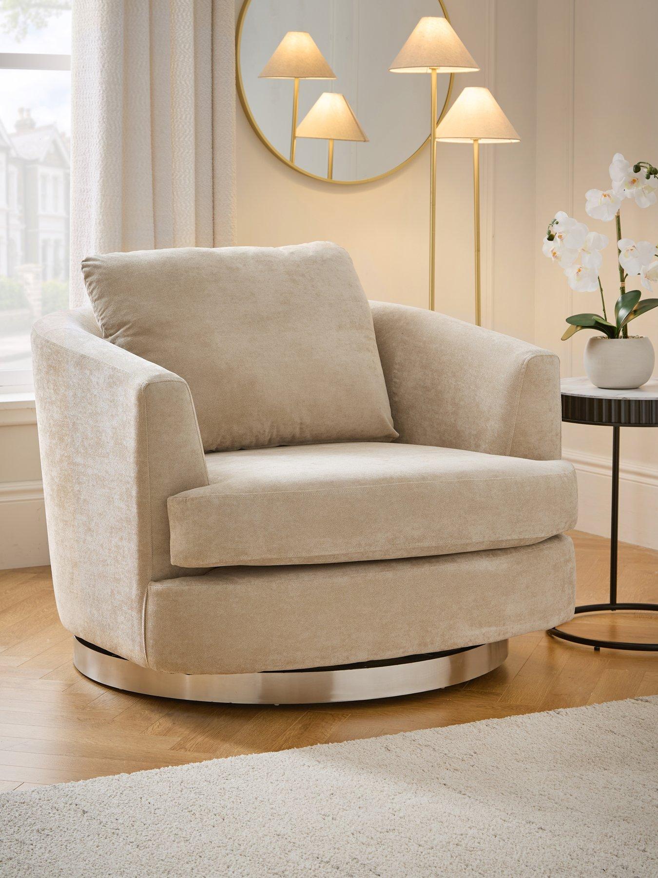 undefined Devine Fabric Swivel Chair
