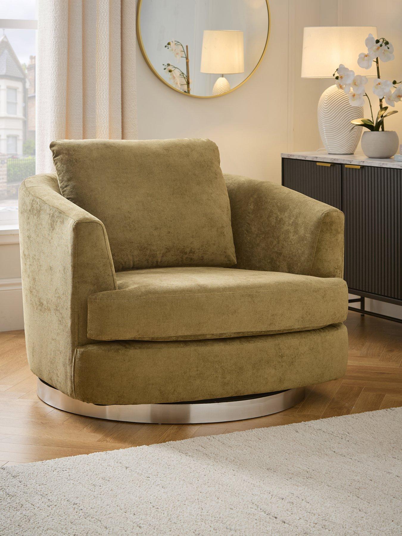 undefined Devine Fabric Swivel Chair