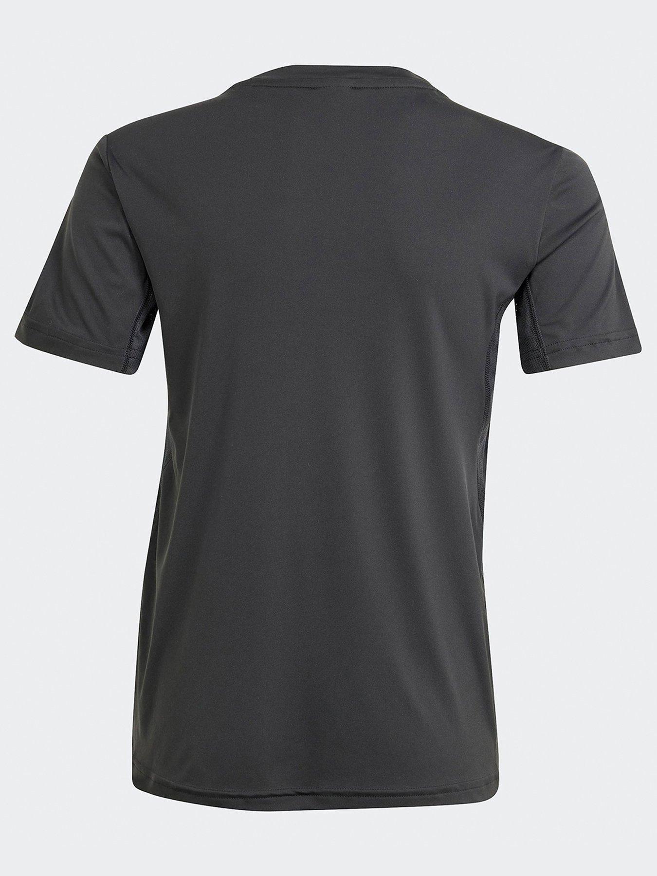 Image 2 of 4 of adidas Unisex Junior Running Team T-Shirt - Black