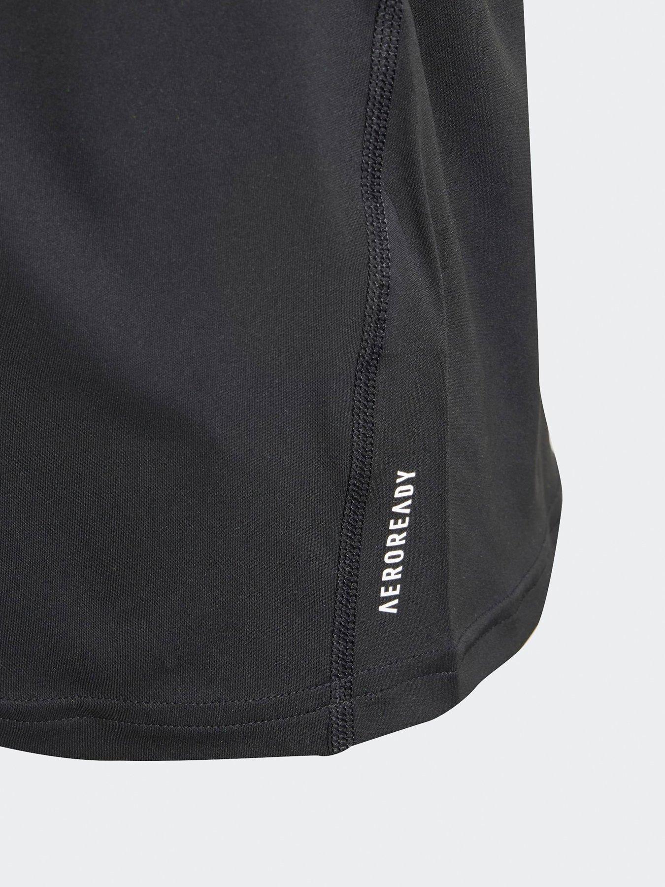 Image 4 of 4 of adidas Unisex Junior Running Team T-Shirt - Black