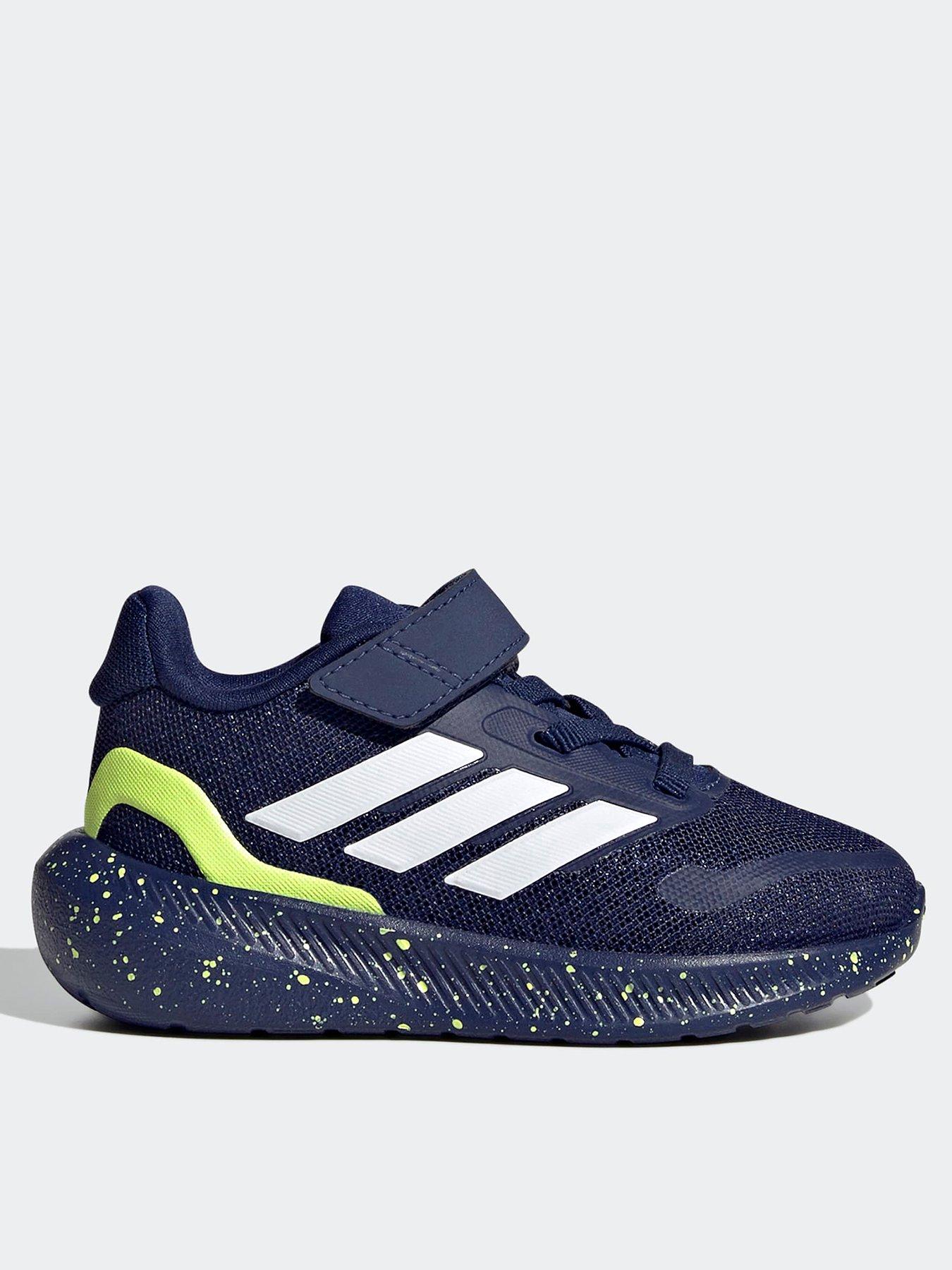 adidas Infant Boys Runfalcon Trainers Navy Very