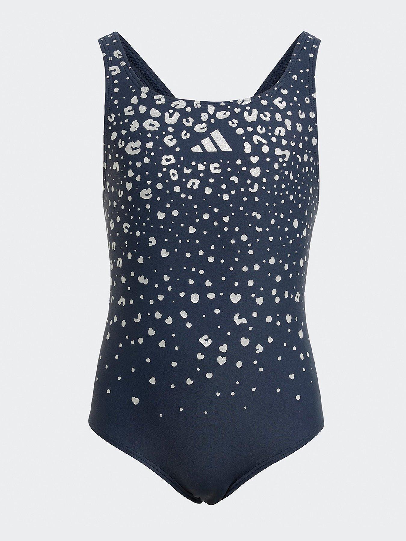 undefined Girl's Glam Swimsuit - Navy