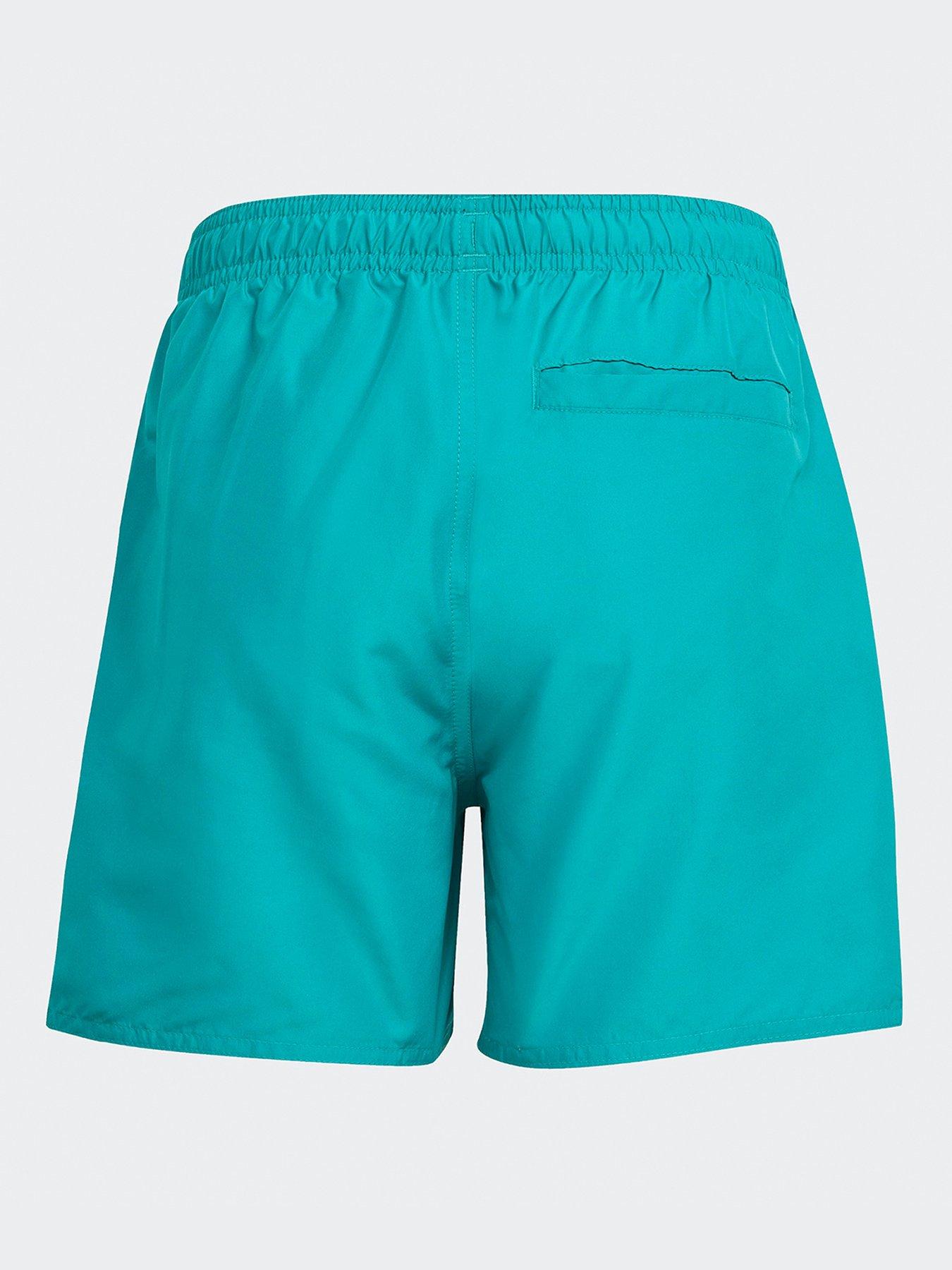 Image 2 of 4 of adidas Boy's Solid Swim Shorts - Green