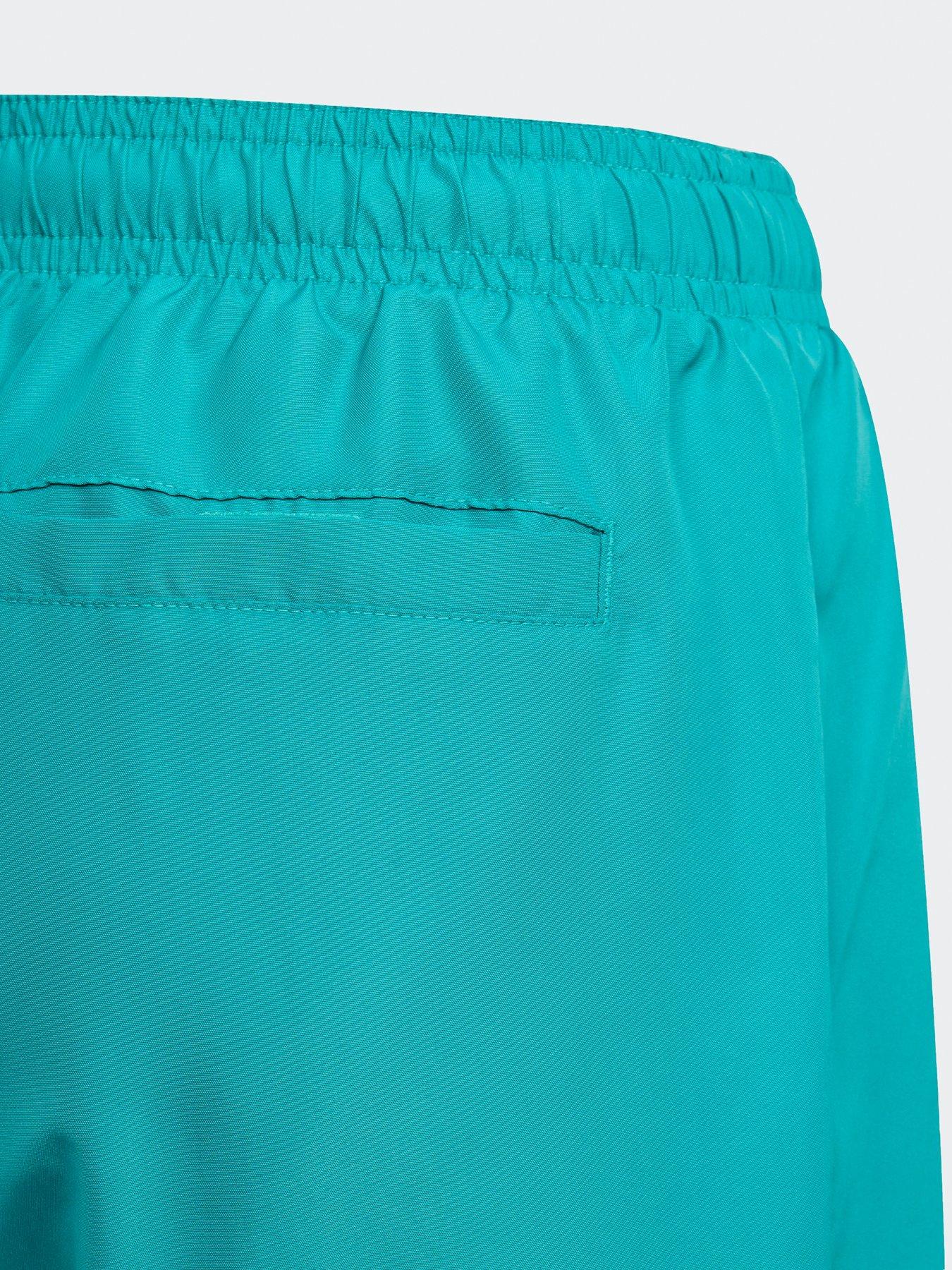 Image 4 of 4 of adidas Boy's Solid Swim Shorts - Green