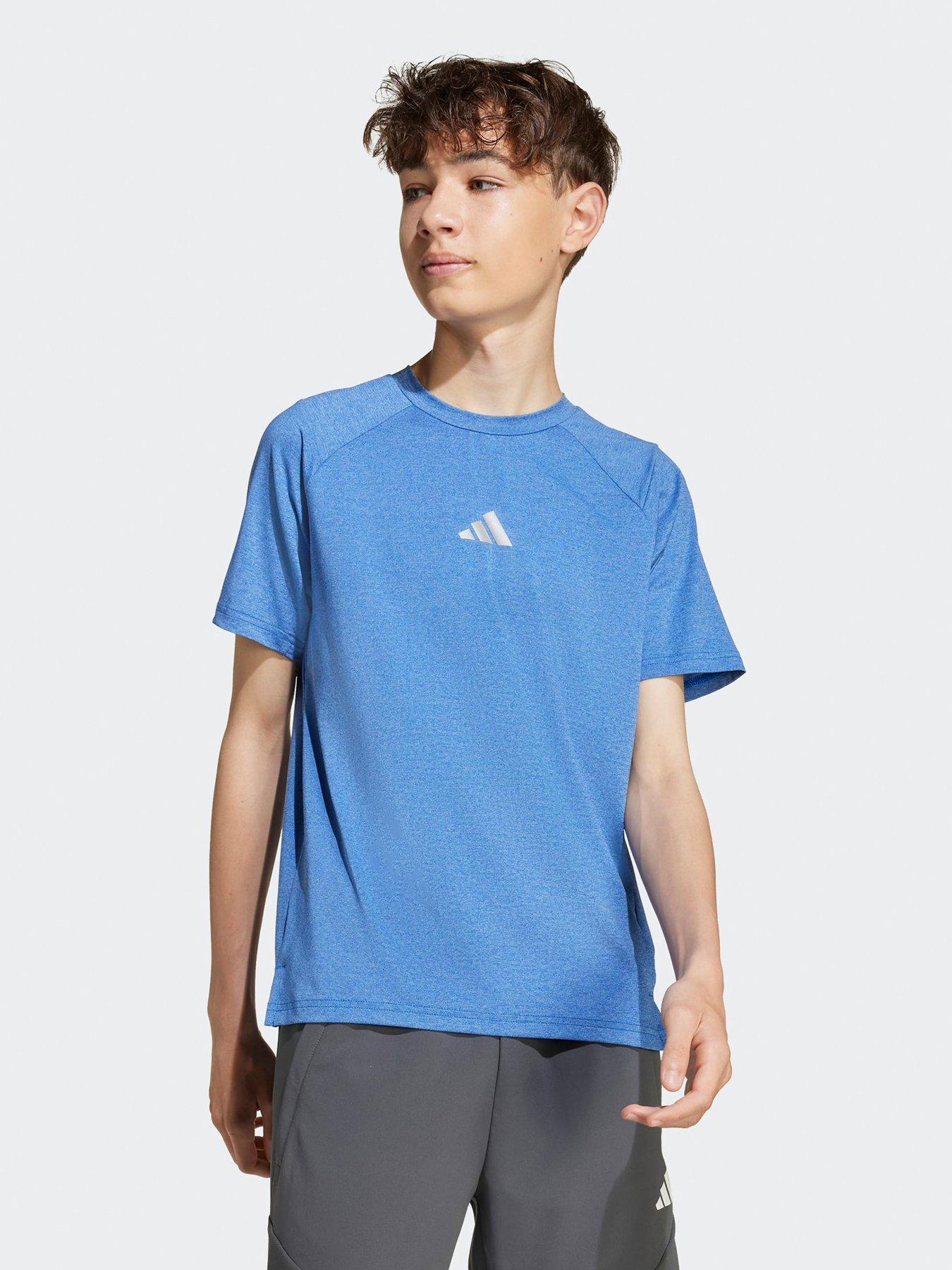 undefined Boys Junior Training T-shirt - Blue