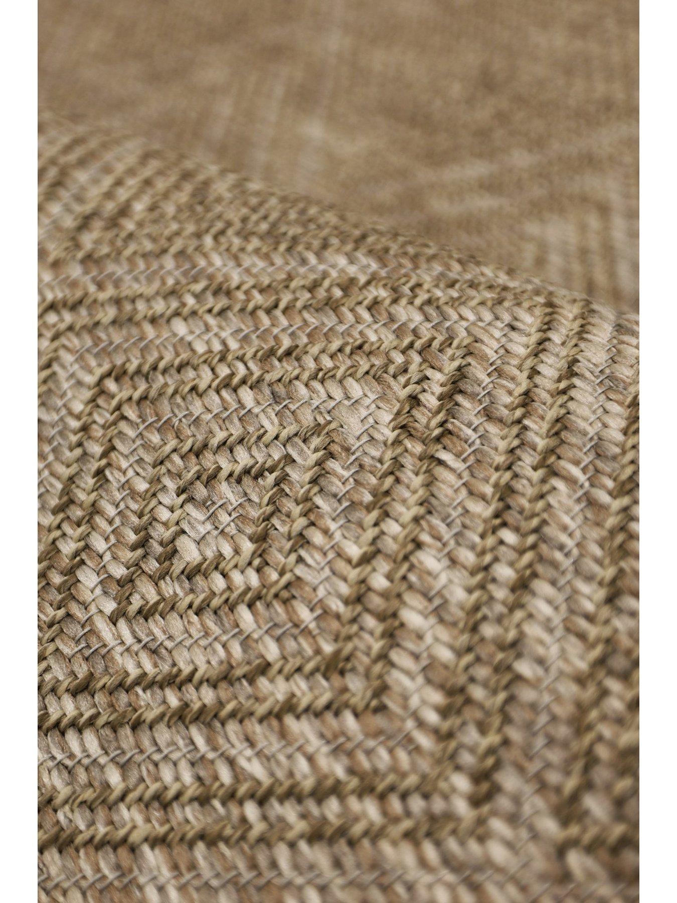 Image 3 of 4 of Summer Diamonds Indoor/Outdoor Rug - Natural