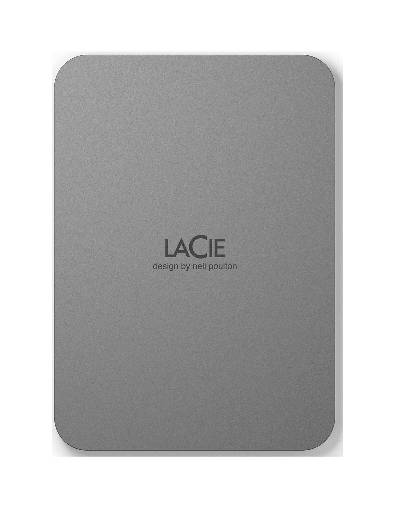 LaCie Mobile Drive Secure 5 TB - Space Grey