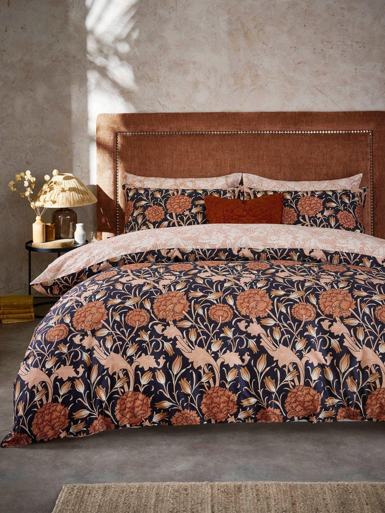 undefined Wild Tulip 100% Cotton Sateen Duvet Cover Set