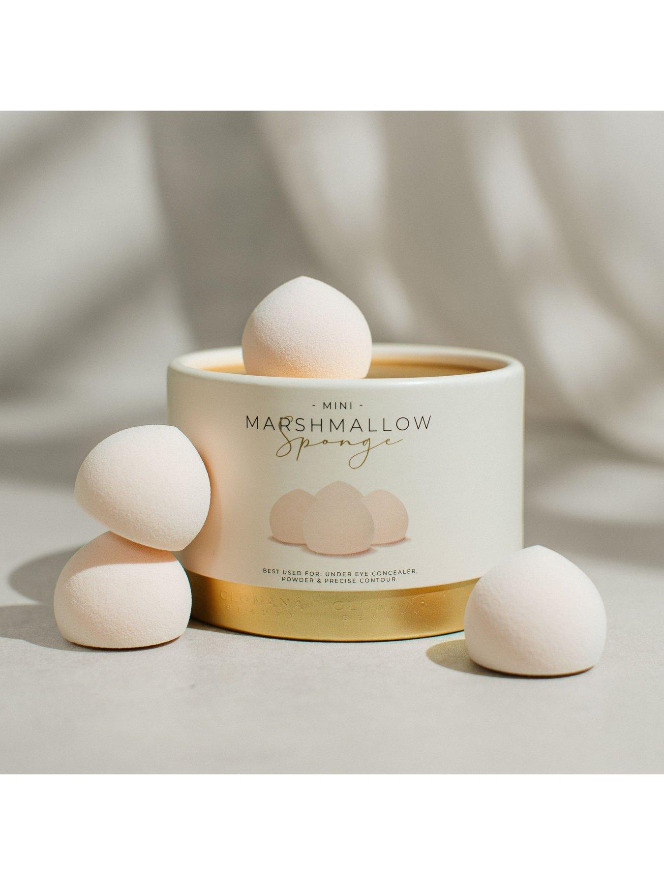 Image 3 of 3 of Clomana Marshmallow Mini Makeup Sponge Set of 4