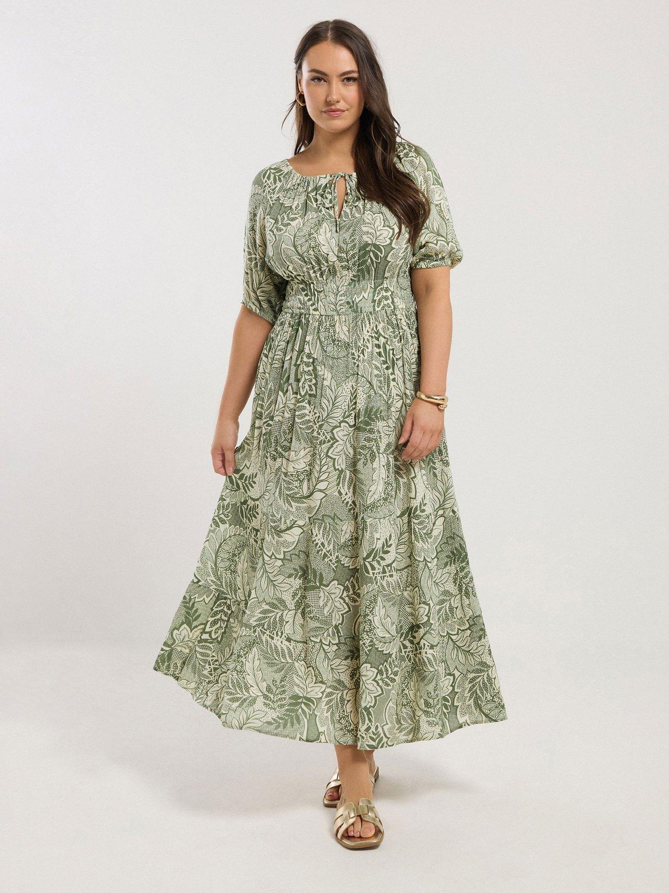 undefined Curve Gypsy Midaxi Dress