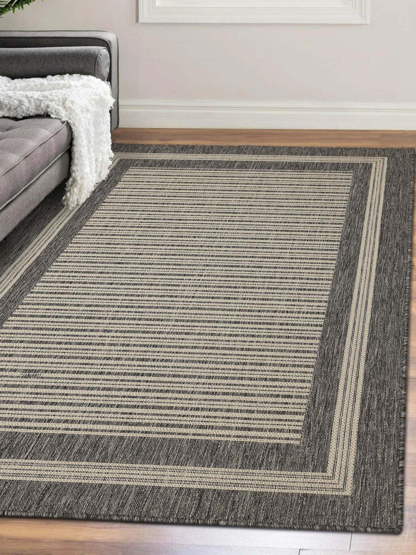 Gel-Backed Border Rug
