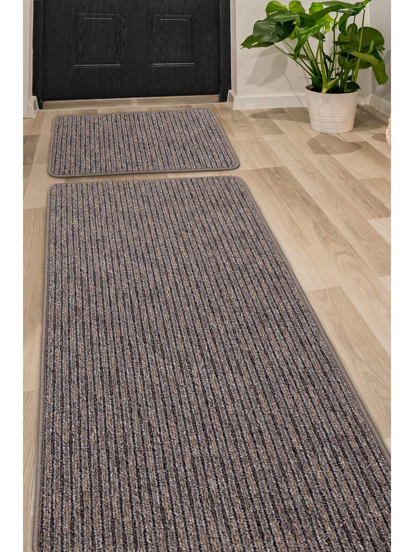 Multi-Stripe Runner and Doormat Set