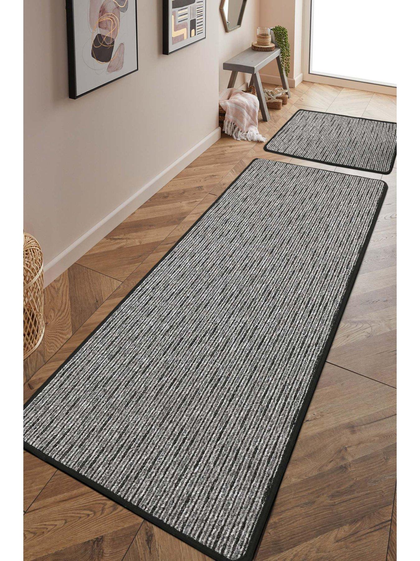 Multi-Stripe Runner and Doormat Set