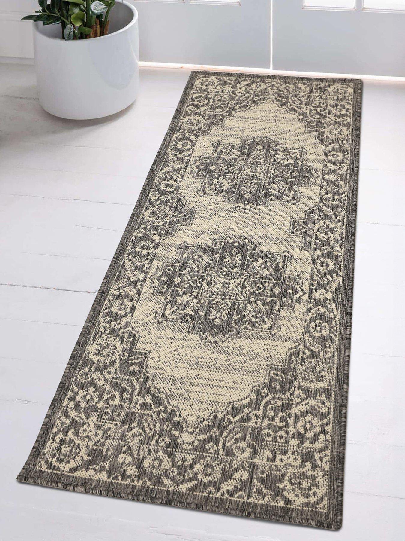 Gel-Backed Medallion Runner