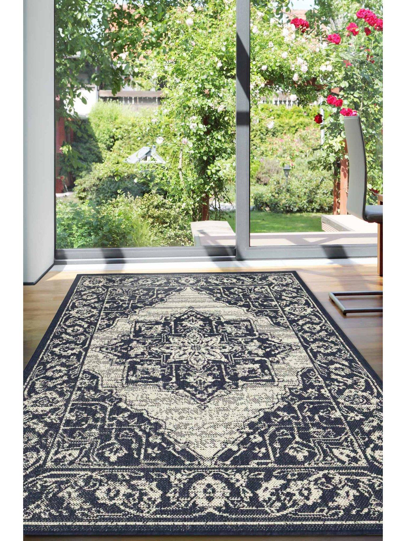 Image 5 of 5 of The Very Collection Gel-Backed Medallion Rug